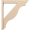 Ekena Millwork 6-in W x 38-in D x 42-in H Funston Trad Rough Cedar Woodgrain TimberThane Outlooker, Primed Tan OUTUR060X38X42FST04RCPR - alternate 3